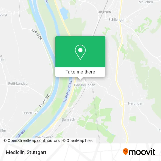 Mediclin map
