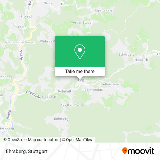 Ehrsberg map