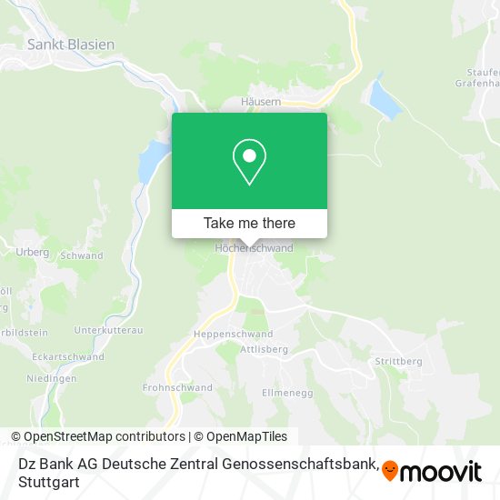 Dz Bank AG Deutsche Zentral Genossenschaftsbank map
