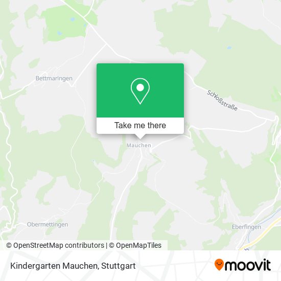 Kindergarten Mauchen map