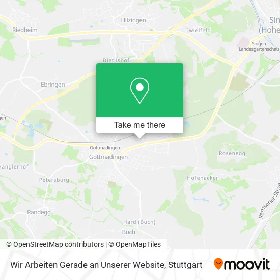 Карта Wir Arbeiten Gerade an Unserer Website