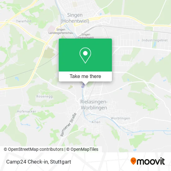 Карта Camp24 Check-in