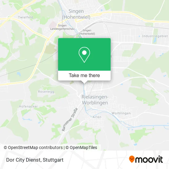 Карта Dor City Dienst