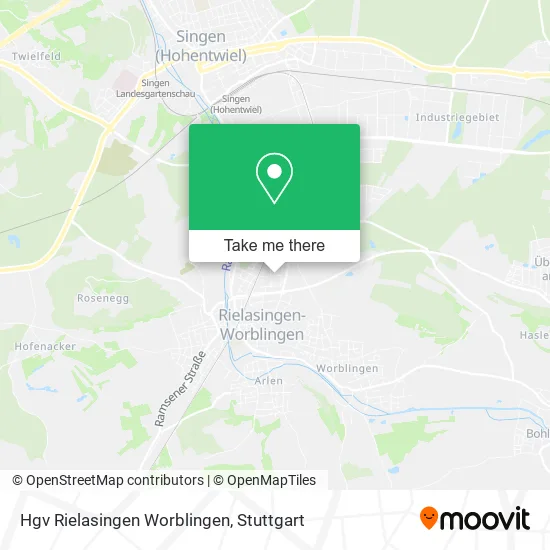 Карта Hgv Rielasingen Worblingen