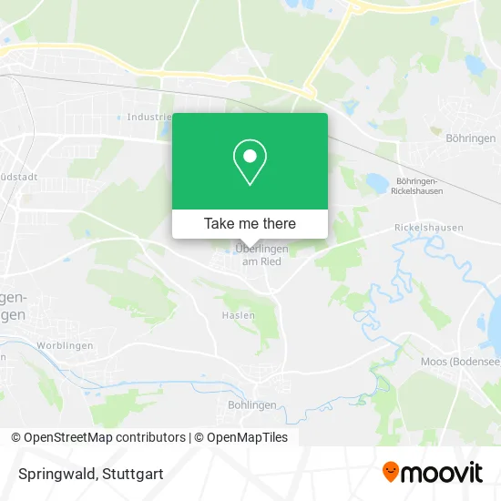 Карта Springwald