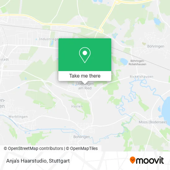 Карта Anja's Haarstudio