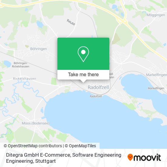 Карта Ditegra GmbH E-Commerce, Software Engineering Engineering