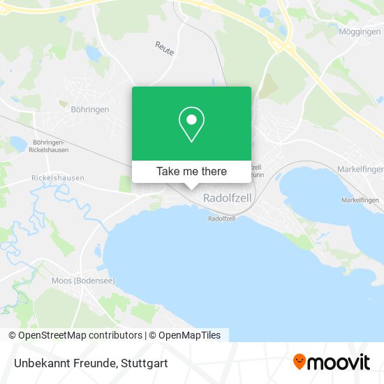 Unbekannt Freunde map