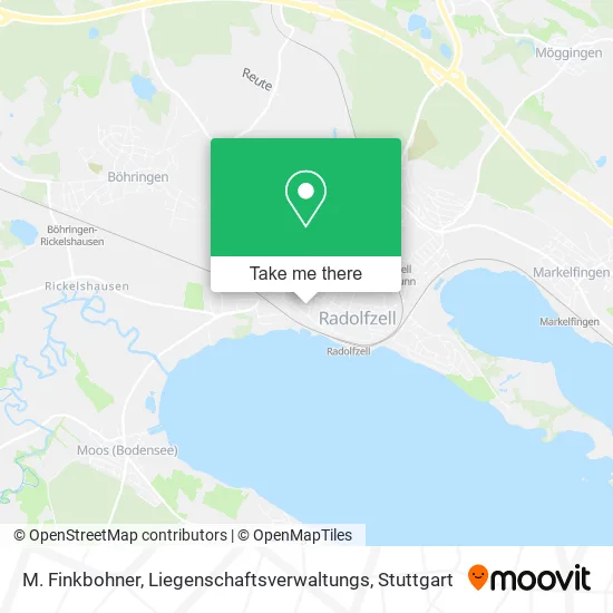 Карта M. Finkbohner, Liegenschaftsverwaltungs