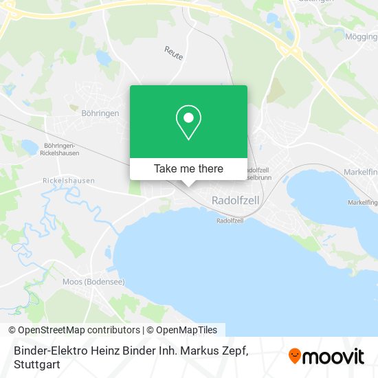 Binder-Elektro Heinz Binder Inh. Markus Zepf map