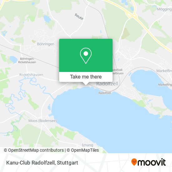 Kanu-Club Radolfzell map
