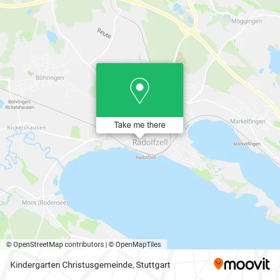 Карта Kindergarten Christusgemeinde