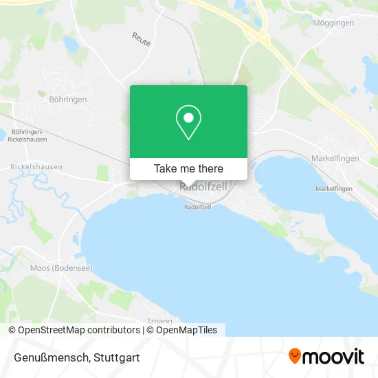 Карта Genußmensch