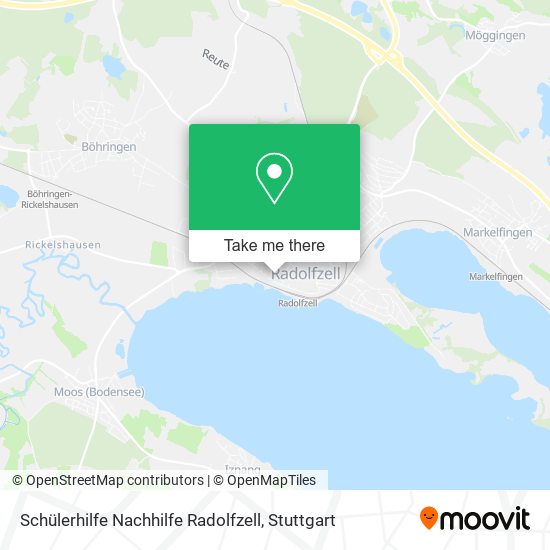 Карта Schülerhilfe Nachhilfe Radolfzell