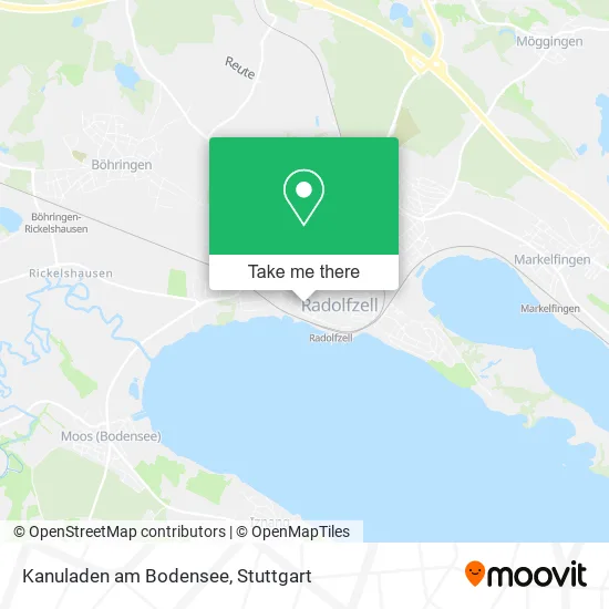 Карта Kanuladen am Bodensee