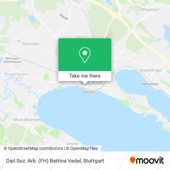 Карта Dipl.Soz. Arb. (FH) Bettina Vedel