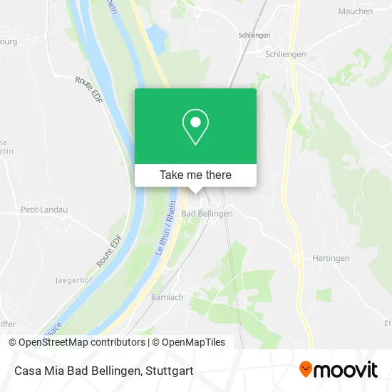 Карта Casa Mia Bad Bellingen