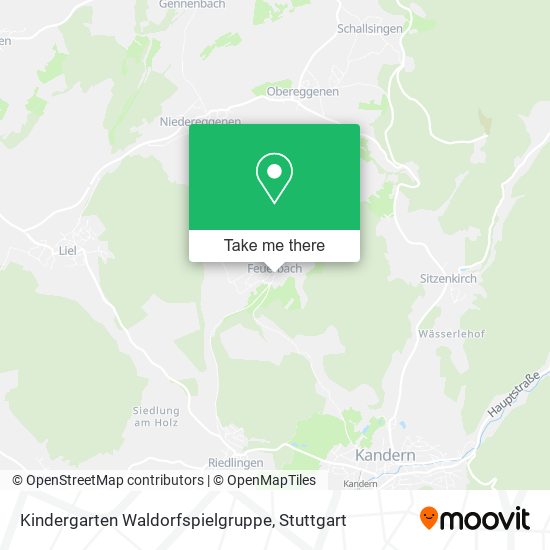 Kindergarten Waldorfspielgruppe map