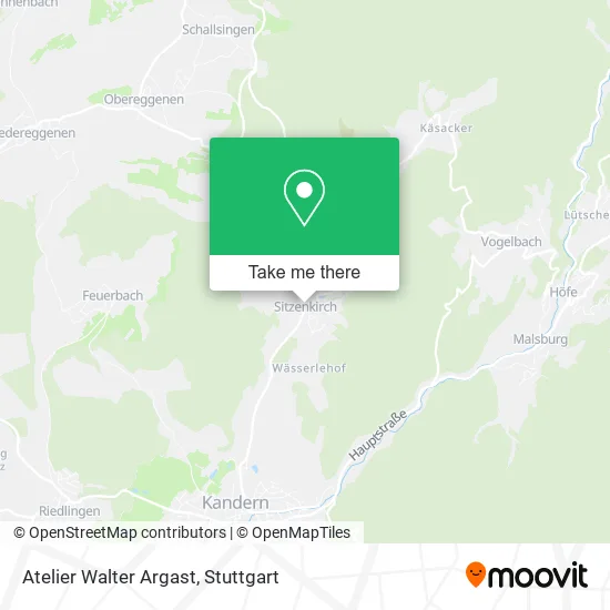 Карта Atelier Walter Argast