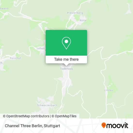 Channel Three Berlin map