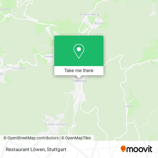Restaurant Löwen map