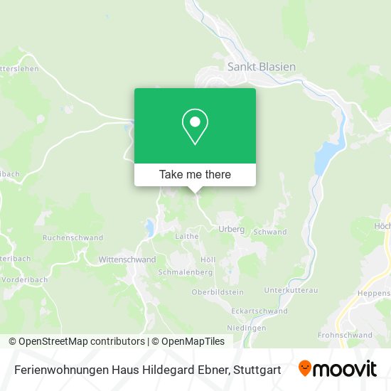 Ferienwohnungen Haus Hildegard Ebner map