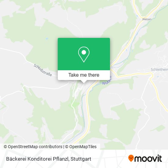 Bäckerei Konditorei Pflanzl map