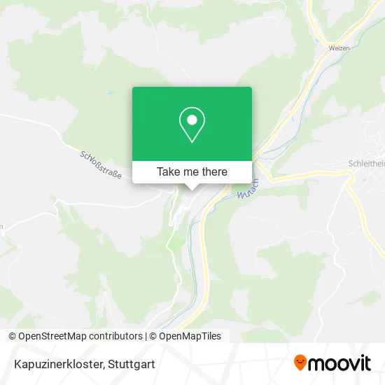 Карта Kapuzinerkloster