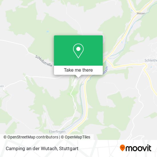 Карта Camping an der Wutach