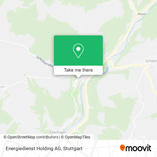 Карта Energiedienst Holding AG