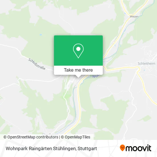 Карта Wohnpark Raingärten Stühlingen