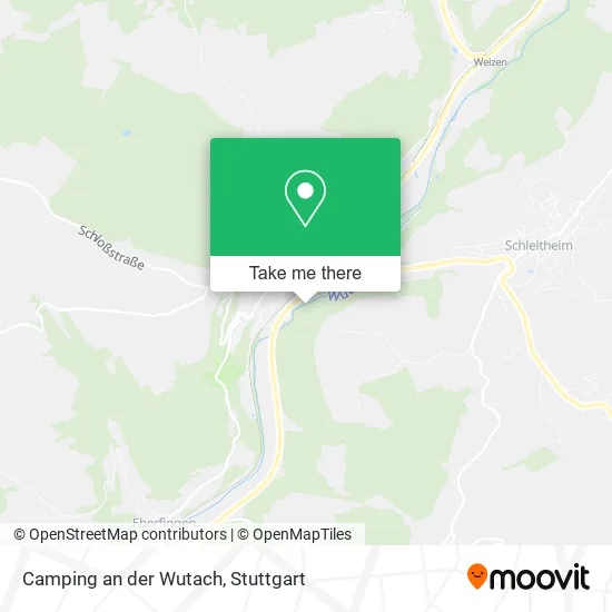 Карта Camping an der Wutach
