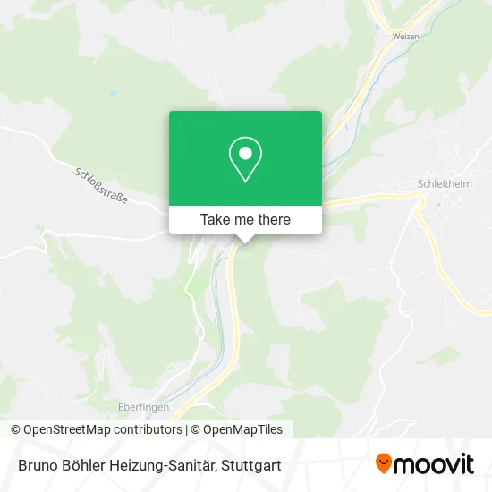 Карта Bruno Böhler Heizung-Sanitär