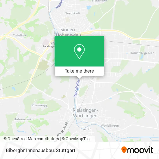 Карта Bibergbr Innenausbau