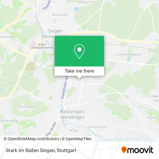 Карта Stark im Süden Singen