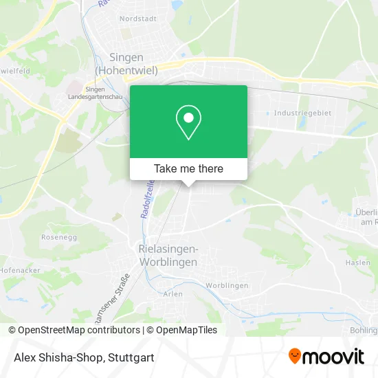 Карта Alex Shisha-Shop