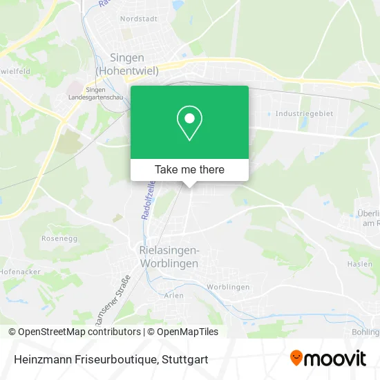 Карта Heinzmann Friseurboutique