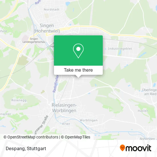 Карта Despang