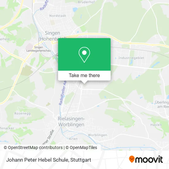 Карта Johann Peter Hebel Schule
