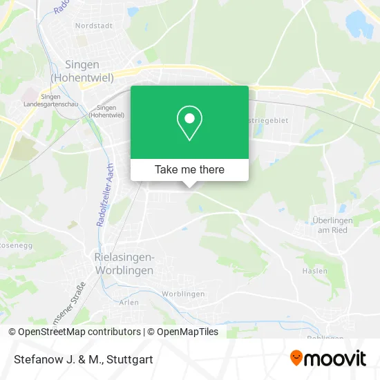 Карта Stefanow J. & M.