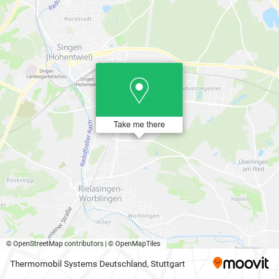 Карта Thermomobil Systems Deutschland