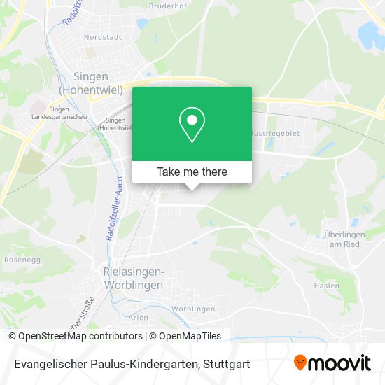 Evangelischer Paulus-Kindergarten map