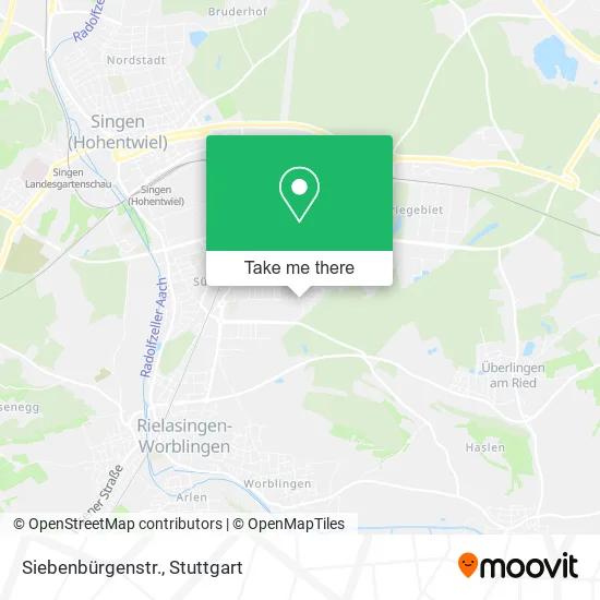 Карта Siebenbürgenstr.