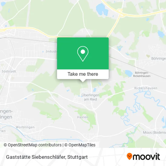 Карта Gaststätte Siebenschläfer