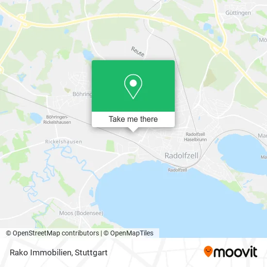 Карта Rako Immobilien
