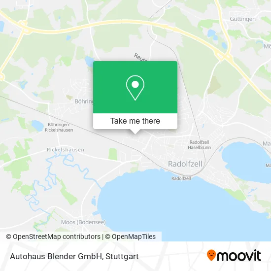 Карта Autohaus Blender GmbH