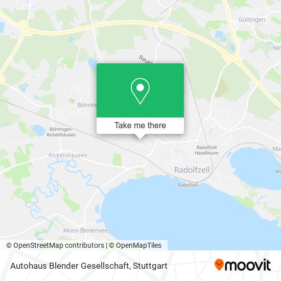 Autohaus Blender Gesellschaft map