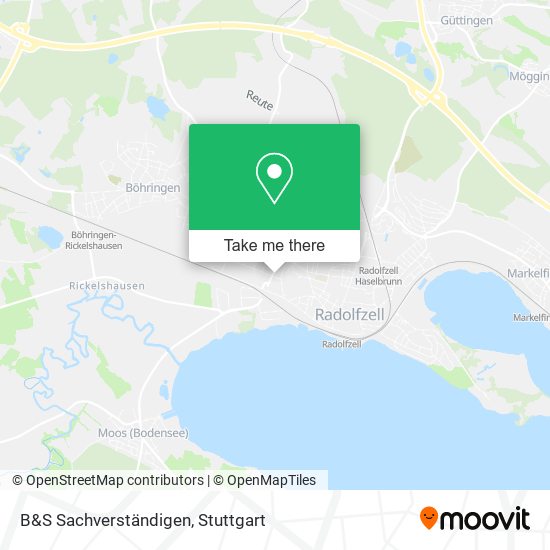 Карта B&S Sachverständigen