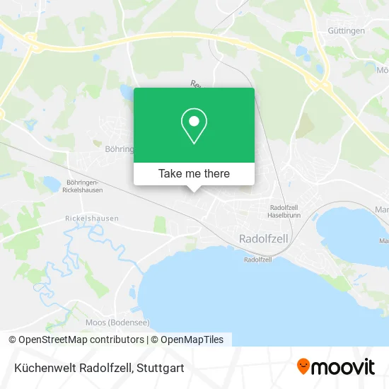 Карта Küchenwelt Radolfzell