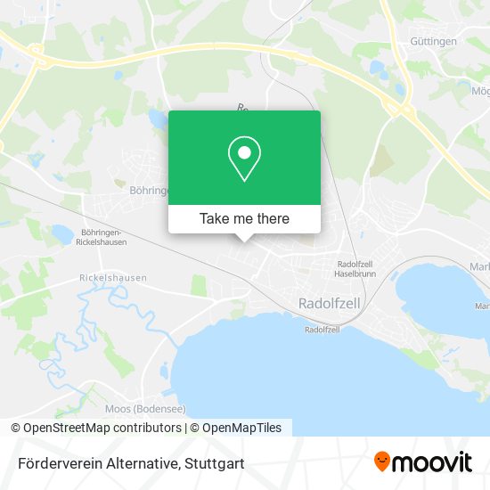 Förderverein Alternative map